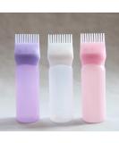 Towarm Blue White Purple 3pieces Comb Applicator Bottle 6 Ounce Bottle Comb with Graduated Scale for Hair Dye Coloring Scalp Treatment Essential (3pcs) - Buy Online on SooperMarket.com