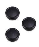 Fuji Fujifilm X Mount Camera Rear Lens & Body Cap Cover - 3 Pack Set - Buy Online on SooperMarket.com