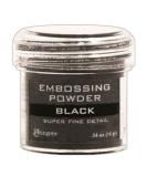 Ranger Embossing Powder  .56 Ounce Jar  Super Fine Black - Buy Online on SooperMarket.com