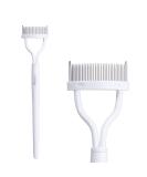 MSQ Stainless Steel Eyelash Comb - Curly Winder & Separator Tool for Perfect Mascara Application - Buy Online on SooperMarket.com