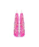 2 Pcs Kids Bike Handlebar Streamers Scooter Bicycle Grips Accessories for Girls and Boys Pink - Buy Online on SooperMarket.com