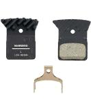 Shimano L05A-RF Resin Disc Brake Pad | Finned Alloy Back Plate | One Pair - Buy Online on SooperMarket.com