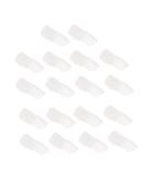 FRCOLOR 20pcs Nail Case Gel Polish Protector Gelt Nail Protector Tape Nail Polish Shield Nail Polish Cap Holder Reusable Hat Protector Nail Varnish Protector Safety Mask Plastic Manicure - Buy Online on SooperMarket.com