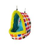 Litewoo Large Parrot Bird Bed Hammock - Winter Warm Plush Nest Toy for Conure, Lovebird, Parakeet, Cockatiel, Chinchilla, Guinea Pig, Squirrel - Cage Accessory - Buy Online on SooperMarket.com