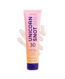 Unicorn Snot Bio Glitter Sunscreen Lotion - SPF 30 Face & Body Shimmer | UVA/UVB Protection  Biodegradable  Reef Friendly  Water Resistant | Vegan  Cruelty Free  Made in USA (Love Shack) - Buy Online on SooperMarket.com