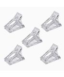5 Pieces Nail Tool Clip Transparent Nail Tips Clips Nail Art Tool Clip Nail Clamp - Buy Online on SooperMarket.com