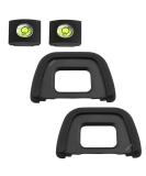 Eyepiece Eyecup Eye Cup DK-23 for Nikon D7100 D7200 D7000 D750 D610 D600 D300 D300S Camera Viewfinder, ULBTER Eyepiece Cover & Hot Shoe Cover -(2+2 Pack) - Buy Online on SooperMarket.com