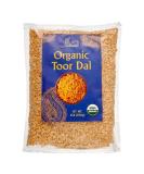 Jiva Organic Toor Dal Kori, Unoily, Madhi 2 Pound Bag - Indian Split Pigeon Peas - Non-GMO, Vegan 2 Pound (Pack of 1) - Buy Online on SooperMarket.com
