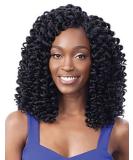 FreeTress 2X Ringlet Wand Curl Crochet Braids - 1B Off Black | Synthetic Hair | 1 Count - Buy Online on SooperMarket.com