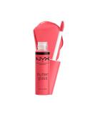 NYX Butter Gloss Sorbet - Vibrant Coral Lip Gloss 0.27 Fl Oz - Buy Online on SooperMarket.com