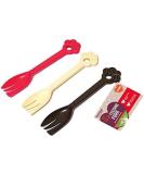Rosewood Pet Stuff Plastic Feeding Forks Assorted Colours 1pc - Colour Chosen at Random - Buy Online on SooperMarket.com