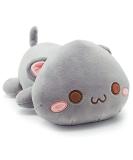 NatureMan Cute Kitten Plush Toy Stuffed Animal Pet Kitty Soft Anime Cat Plush Pillow children'sPlush cat doll Pillow toys (grey) - Buy Online on SooperMarket.com