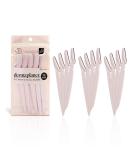 Kitsch Dermaplaning Tool Set - Facial Hair Removal for Women, Face Razors for Women, Peach Fuzz & Eyebrow Razor, Women's Dermaplane Face Shaver, Women's Exfoliating Epilator for Sensitive Skin Pink - Buy Online on SooperMarket.com