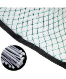 ASENVER Golf Ball Netting Impact Barrier - Indoor/Outdoor Hitting Practice Net - 10x3ft to 10x30ft - Buy Online on SooperMarket.com