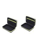 Angoily 2 Series Razor Storage Pocket - Travel Carrier for Men's Shaving Razor - Compact & Convenient Razor Case - Zip Collection (1 PCS x 2) - Gr n - Buy Online on SooperMarket.com