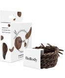 Bellody original hair tie - stylish braided hair tie with strong hold (4 -Set - Mocha Brown) - Women's hair accessories in light brown - Buy Online on SooperMarket.com