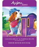 Rawz Aujou Chicken Breast & Pumpkin Dog Food - 8 Pack of 2.46 oz Pouches - Buy Online on SooperMarket.com