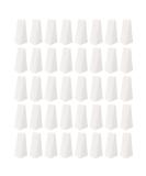 kuou 40pcs Nail Art Sponges Triangle Make Up Sponges Cosmetic Sponge Wedges Triangle Shape Makeup Foundation Beauty Tool - Buy Online on SooperMarket.com