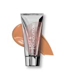 Wunder2 Last Foundation Makeup 24+ Hour Liquid Full Coverage Waterproof with Hyaluronic Acid - Caramel Color - Buy Online on SooperMarket.com