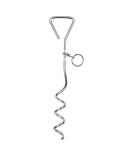 Bunty 16" Dog Tie Out Stake - Spiral Ground Anchor for Dog Lead Hook Leash & Dog Tie Out Cable - Premium Heavy Duty Dog Ground Spike for Outdoor Garden - Dog Camping Essentials & Accessories - Buy Online on SooperMarket.com
