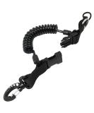 Scuba Choice Diving Shark Coil Lanyard with Snap and Quick Release Buckles - Buy Online on SooperMarket.com