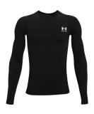 Under Armour Boys' HeatGear Long-Sleeve T-Shirt Black (001)/Pitch Gray Large - Buy Online on SooperMarket.com
