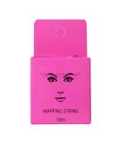 Pink 10M Microblading Mapping String | Mess-Free Eyebrow Positioning Tool | Semi-Permanent Brow Ruler for Perfect Makeup - Buy Online on SooperMarket.com
