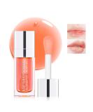 Hydrating Plumping Lip Glow Oil | Moisturizing Lip Tint & Care | Non-Sticky Glossy Balm for Fresh Texture - Buy Online on SooperMarket.com
