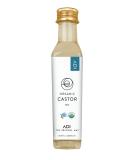 ADI USDA Certified Organic Castor Oil - Boost Hair Growth for Thicker Hair Lashes & Eyebrows | 8.8 fl oz - International Shipping Available - Buy Online on SooperMarket.com