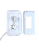 EUDEMON Baby Safety Electrical Outlet Cover Box - Childproof Large Plug Cover (Transparent) - Buy Online on SooperMarket.com