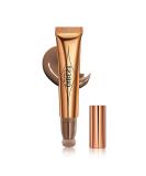 Go Ho Liquid Contour Wand - Natural Finish, Cream Contour Stick with Cushion Applicator - #01 Light Brown - Buy Online on SooperMarket.com