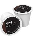 Amazon Brand - 100 Ct. Solimo Dark Roast Coffee Pods, Compatible with Keurig 2.0 K-Cup Brewers 100 Count(Pack of 1) Dark Roast 100 Count (Pack of 1) - Buy Online on SooperMarket.com