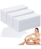 SEPGLITTER 300 ct Non Woven Wax Strips for Hair Removal - 2.8 x 7.9 Inch Face & Body Hair Cleaning - Buy Online on SooperMarket.com