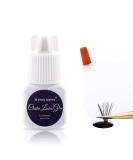 Professional-Grade 5ml Black Cluster Lash Glue - Long-Lasting, Waterproof, Low Irritation Individual Lash Adhesive for DIY Eyelash Extensions - Buy Online on SooperMarket.com