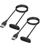 Charger for Fitbit Inspire 2 Fitness Tracker, Replacement Charging Cable Cord Accessory for Fitbit Inspire 2 [2-Pack, 3.3ft/1m] - Buy Online on SooperMarket.com