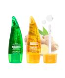 SWETIYOU Lip Plumper Set - Natural Moisturizing Aloe Vera Gloss for Fuller, Hydrated Lips | Reduce Fine Lines | Lip Care Serum - Day and Night Use - Buy Online on SooperMarket.com