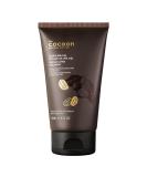 Cocoon Dak Lak Coffee Face Polish - 100% Vegan Exfoliating Scrub with Cocoa Butter & Safflower Oil for Smooth Glowing Skin | Anti Blackheads Enlarged Pores Wrinkles & Fine Lines - 5.07 fl oz - Buy Online on SooperMarket.com