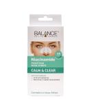 Balance Active Formula Niacinamide Calm & Clear Purifying Nose Strips (6 Pack) - Lifts out Impurities. Specifically Targets Blackheads. Unclogs Pores. - Buy Online on SooperMarket.com