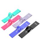 VEICK Resistance Loop Exercise Bands - Set of 5 Elastic Workout Bands for Home Fitness Strength Training & Stretching - Ideal for Men & Women - Buy Online on SooperMarket.com