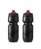 Polar Bottle Breakaway Wave Lightweight Bike Water Bottle - BPA-Free, Cycling & Sports Squeeze Bottle 24 oz - 2 Pack Charcoal Black - Buy Online on SooperMarket.com