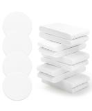 120 Pcs Facial Sponge Compressed  Luxiv Face Cleansing Sponge Estheticians Compressed Makeup Facial Sponge Round Wash Face Sponges for Women Compress Exfoliating Removal Sponge (white) - Buy Online on SooperMarket.com