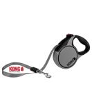 Buy High-Quality 5m Cong Roll-Out Dog Leash for Medium Dogs up to 30kg | Soft Grip & Reflective Belt | Durable Gray Design | Break & Lock System - Buy Online on SooperMarket.com