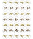 35 x Pre Cut Dinosaur Bones Cake Cupcake Toppers/Decorations Edible Wafer Paper - Buy Online on SooperMarket.com