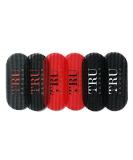 TRU BARBER HAIR GRIPPERS  3 COLORS BUNDLE PACK 6 PCS for Men and Women - Salon and Barber Hair Clips for Styling Hair holder Grips (BlackRedBlack) - Buy Online on SooperMarket.com