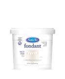 Satin Ice White Fondant, Vanilla, 2 Pounds White 2 Pound (Pack of 1) - Buy Online on SooperMarket.com