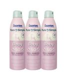 Coppertone Pure & Simple Baby Spray Sunscreen SPF 50 - Pack of 3 (5 oz Bottles) - Buy Online on SooperMarket.com
