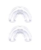 Buy Luliyldj Two-Pack Transparent Bite Rails | Sports Mouthguard Box for Martial Arts Football Hockey & More - Buy Online on SooperMarket.com