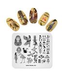 KADS Nail Stamping Plate Egypt Travel Templates for Manicure - TR002 - Buy Online on SooperMarket.com