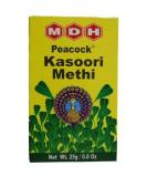 MDH Peacock Kasoori Methi 0.8 Oz - Authentic Indian Fenugreek Leaves - Buy Online on SooperMarket.com