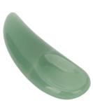 Mini Makeup Mask Spatula Curved Cosmetic Spatula Scoop Mini Gua Sha Jadestone Curved Makeup Eye Cream Cosmetic Spatula (Green) - Buy Online on SooperMarket.com